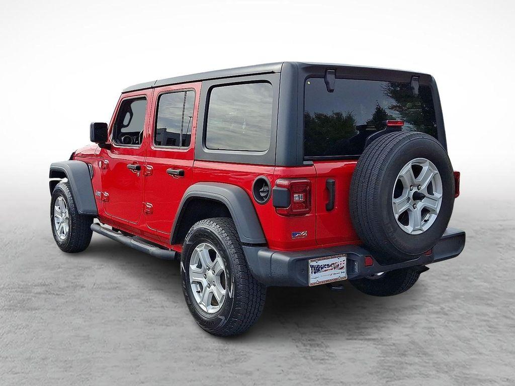 used 2021 Jeep Wrangler Unlimited car, priced at $31,598