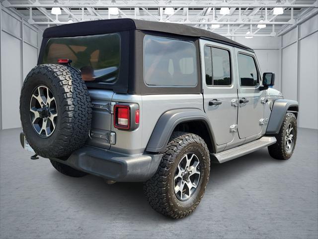 used 2020 Jeep Wrangler Unlimited car, priced at $30,598