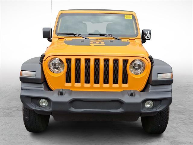 used 2021 Jeep Wrangler Unlimited car, priced at $33,598