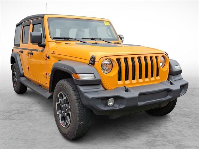 used 2021 Jeep Wrangler Unlimited car, priced at $33,598