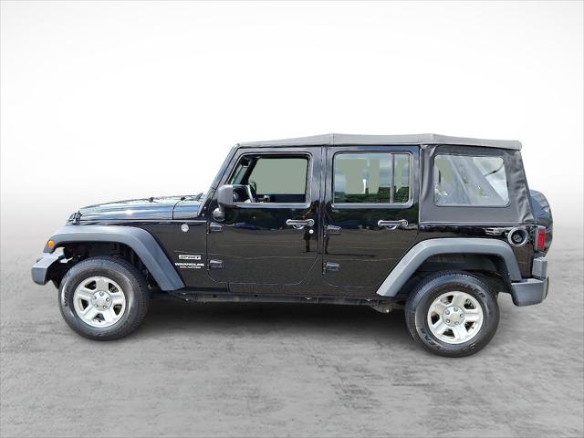used 2017 Jeep Wrangler Unlimited car, priced at $22,196