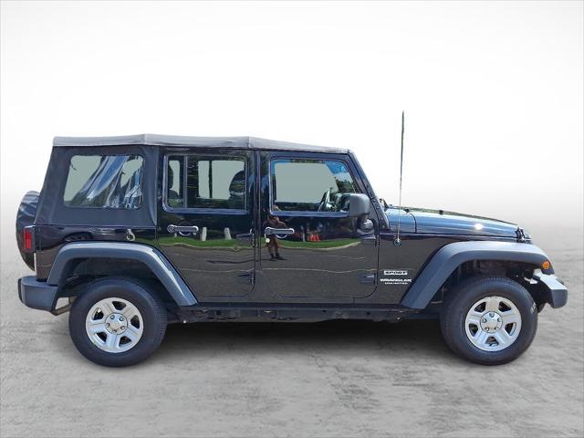 used 2017 Jeep Wrangler Unlimited car, priced at $22,196