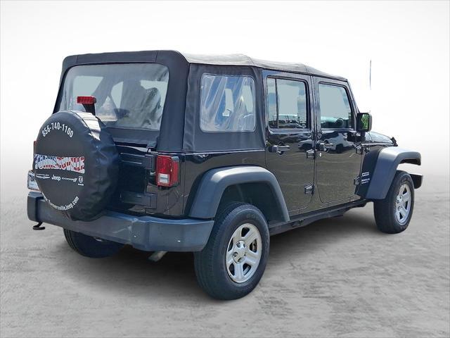 used 2017 Jeep Wrangler Unlimited car, priced at $22,196