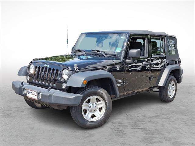 used 2017 Jeep Wrangler Unlimited car, priced at $22,196
