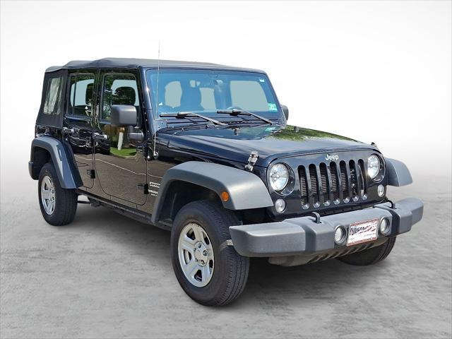 used 2017 Jeep Wrangler Unlimited car, priced at $22,196