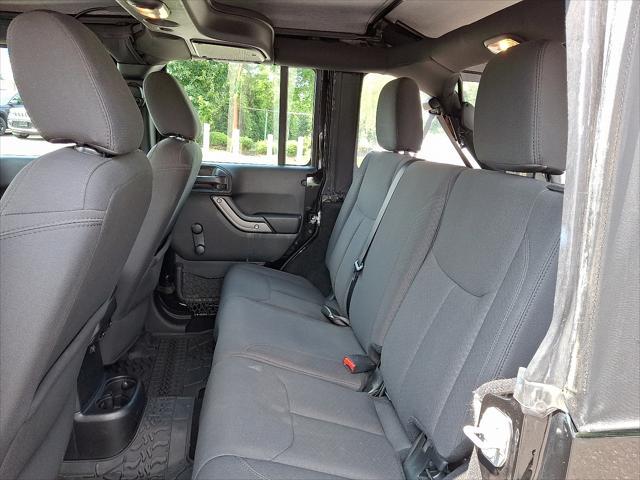 used 2017 Jeep Wrangler Unlimited car, priced at $22,196