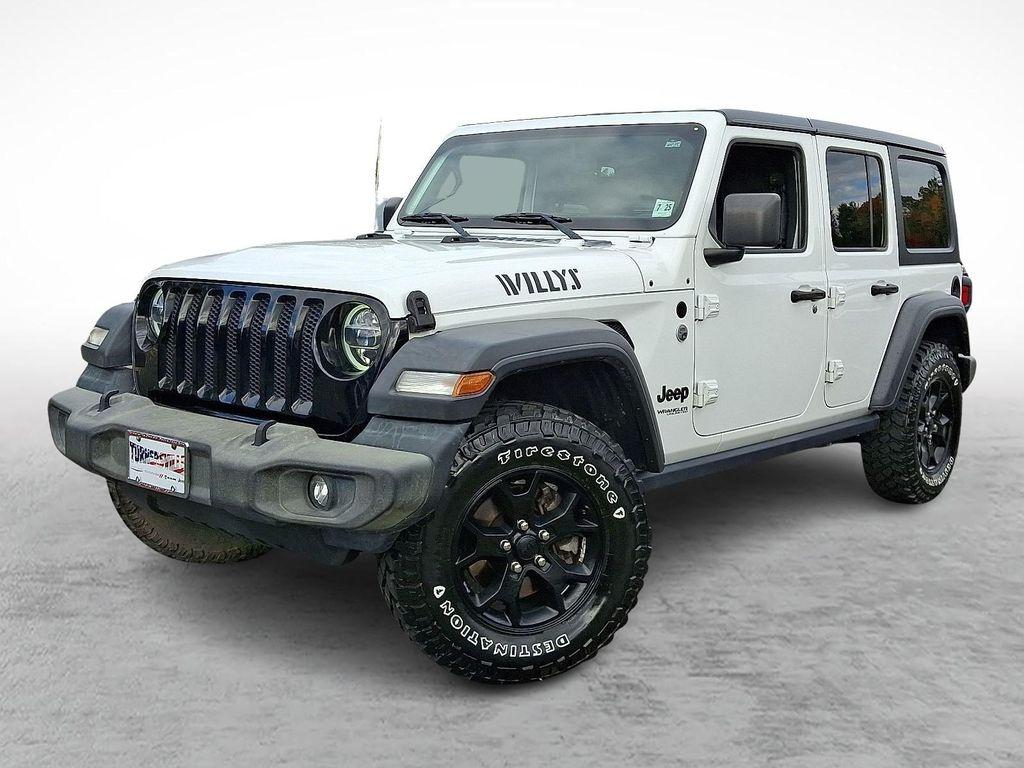 used 2020 Jeep Wrangler Unlimited car, priced at $26,598