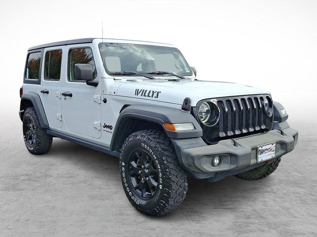 used 2020 Jeep Wrangler Unlimited car, priced at $26,598