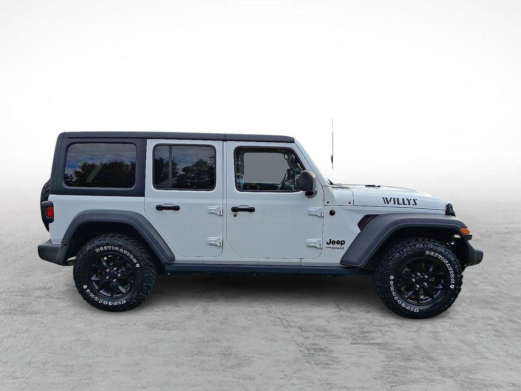 used 2020 Jeep Wrangler Unlimited car, priced at $26,598
