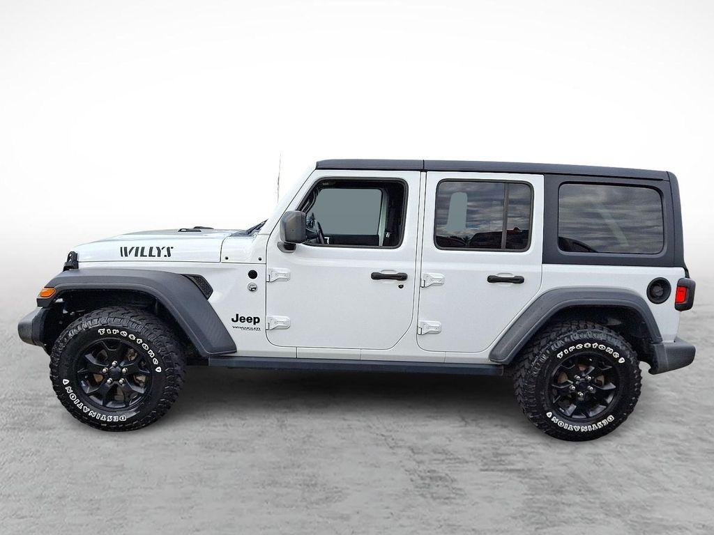 used 2020 Jeep Wrangler Unlimited car, priced at $26,598
