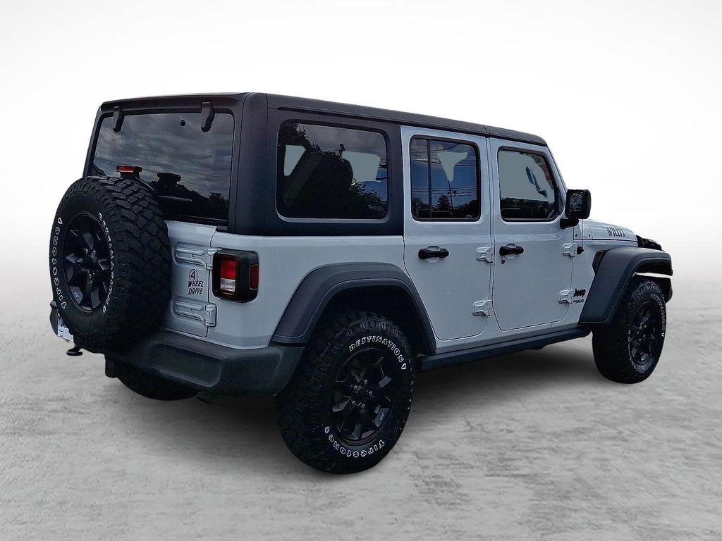 used 2020 Jeep Wrangler Unlimited car, priced at $26,598