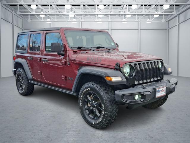 used 2021 Jeep Wrangler car, priced at $34,598