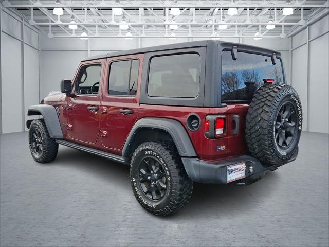 used 2021 Jeep Wrangler car, priced at $34,598