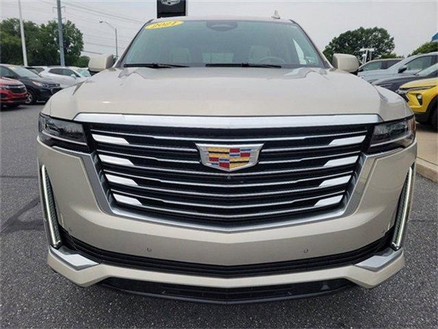 used 2021 Cadillac Escalade car, priced at $60,999