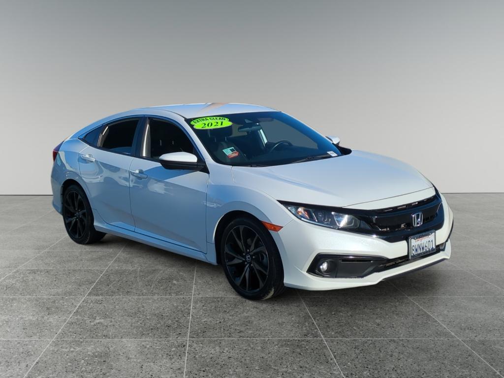 used 2021 Honda Civic car, priced at $24,853