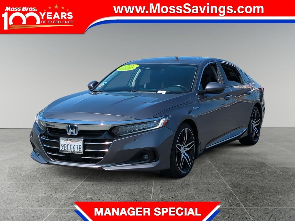 used 2022 Honda Accord Hybrid car, priced at $27,750