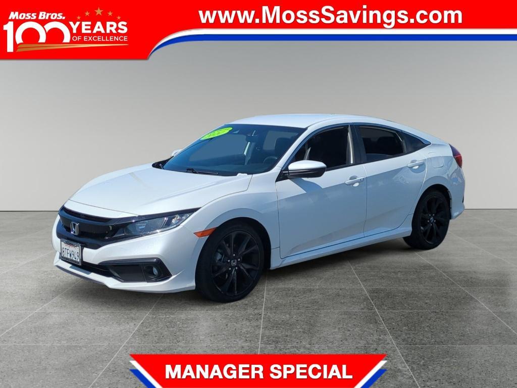 used 2020 Honda Civic car, priced at $23,320