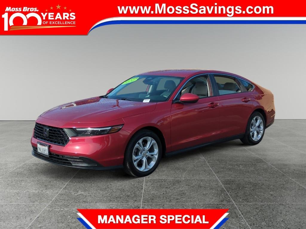 used 2024 Honda Accord car, priced at $28,892