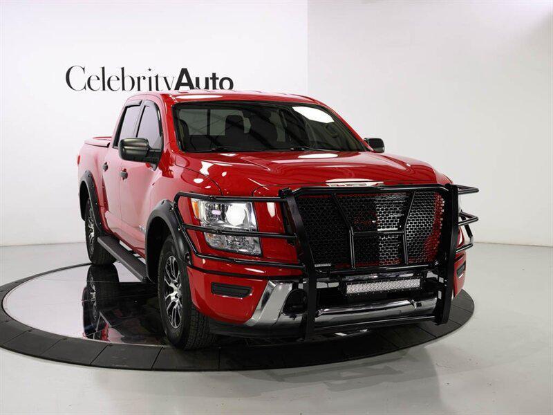 used 2022 Nissan Titan car, priced at $34,900
