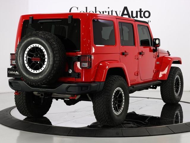 used 2016 Jeep Wrangler Unlimited car, priced at $49,900
