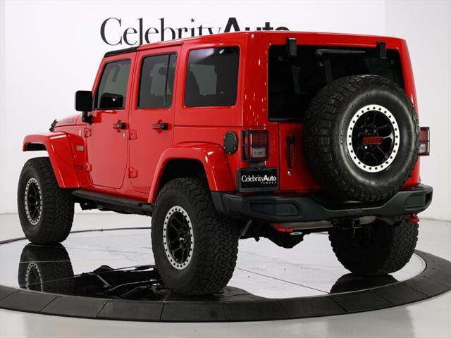 used 2016 Jeep Wrangler Unlimited car, priced at $49,900