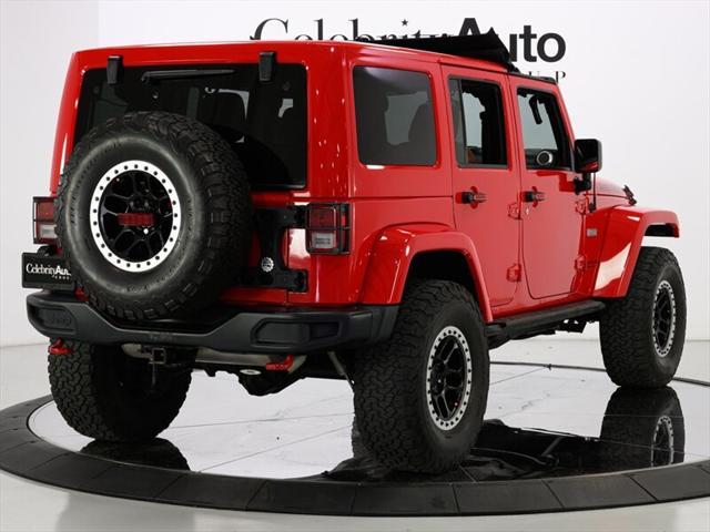 used 2016 Jeep Wrangler Unlimited car, priced at $49,900