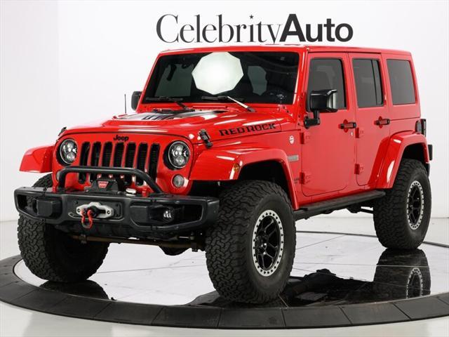 used 2016 Jeep Wrangler Unlimited car, priced at $49,900
