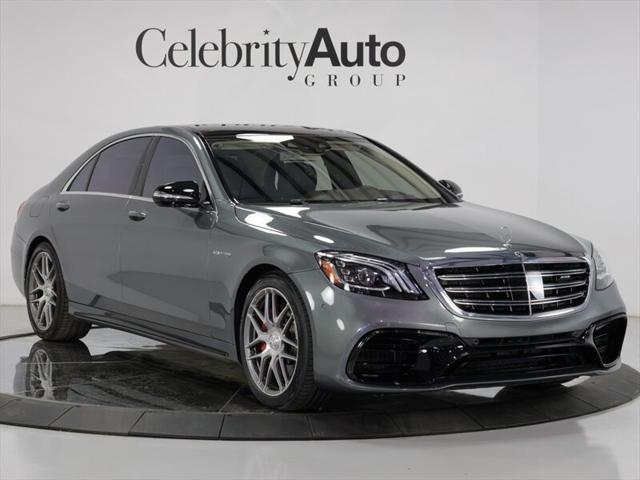 used 2020 Mercedes-Benz AMG S 63 car, priced at $104,900
