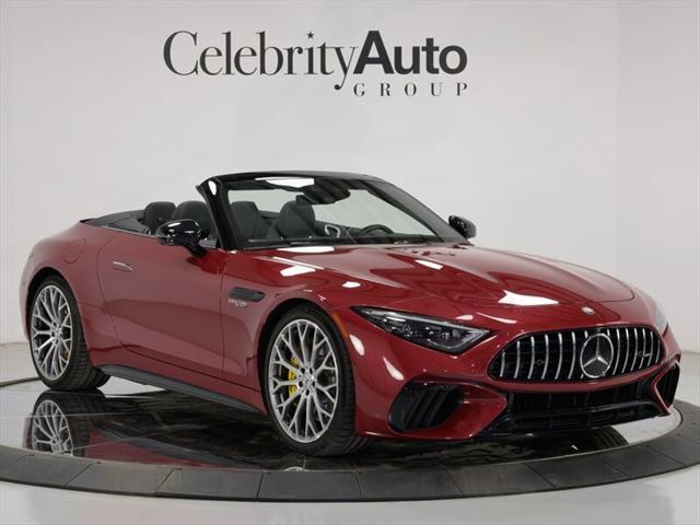 used 2023 Mercedes-Benz AMG SL 55 car, priced at $103,500