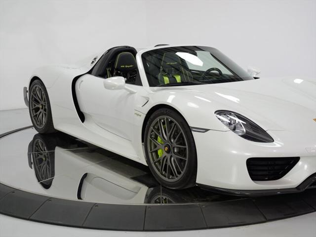 used 2015 Porsche 918 Spyder car, priced at $2,380,000