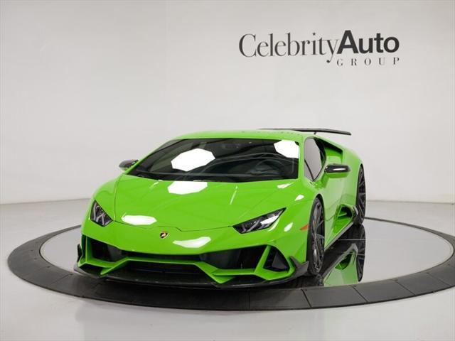 used 2020 Lamborghini Huracan EVO car, priced at $259,500