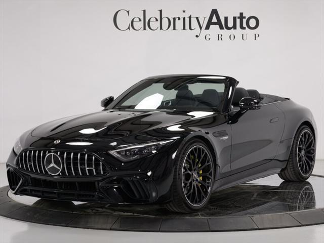 used 2022 Mercedes-Benz AMG SL 55 car, priced at $109,900