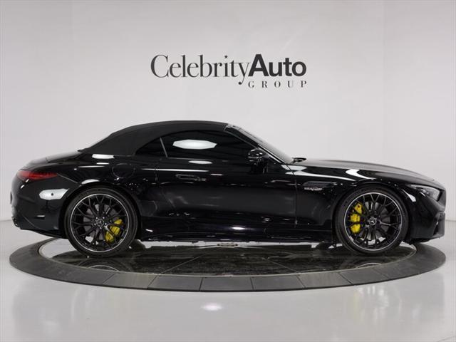 used 2022 Mercedes-Benz AMG SL 55 car, priced at $109,900