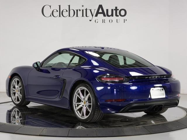 used 2021 Porsche 718 Cayman car, priced at $58,900