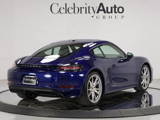 used 2021 Porsche 718 Cayman car, priced at $58,900