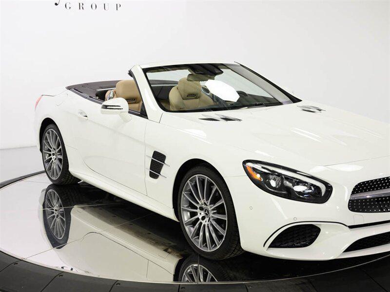 used 2020 Mercedes-Benz SL 450 car, priced at $65,900