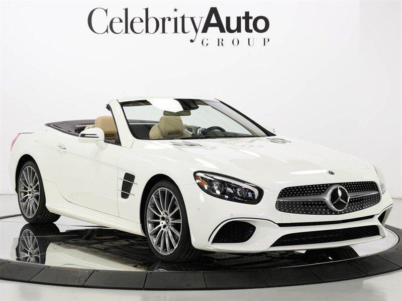 used 2020 Mercedes-Benz SL 450 car, priced at $65,900