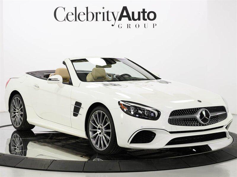 used 2020 Mercedes-Benz SL 450 car, priced at $65,900
