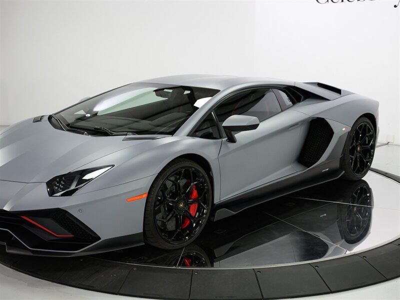 used 2022 Lamborghini Aventador SVJ car, priced at $637,500