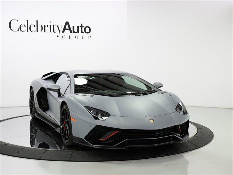used 2022 Lamborghini Aventador SVJ car, priced at $637,500