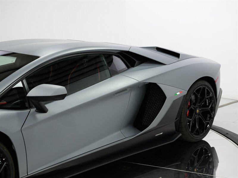 used 2022 Lamborghini Aventador SVJ car, priced at $637,500