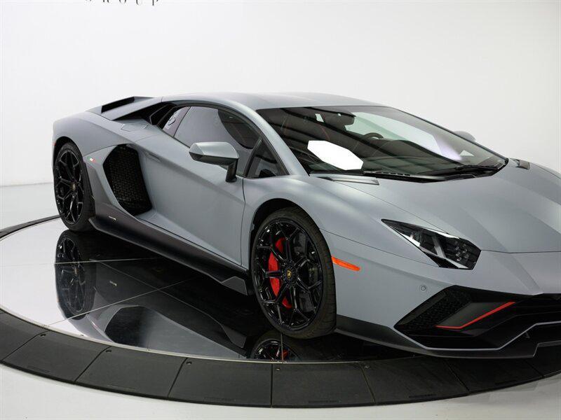 used 2022 Lamborghini Aventador SVJ car, priced at $637,500