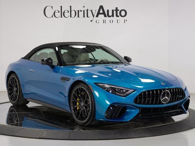 used 2022 Mercedes-Benz AMG SL 63 car, priced at $117,900