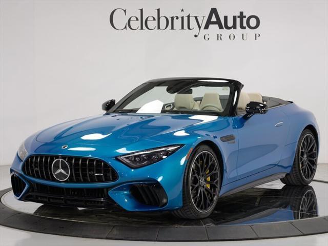 used 2022 Mercedes-Benz AMG SL 63 car, priced at $117,900