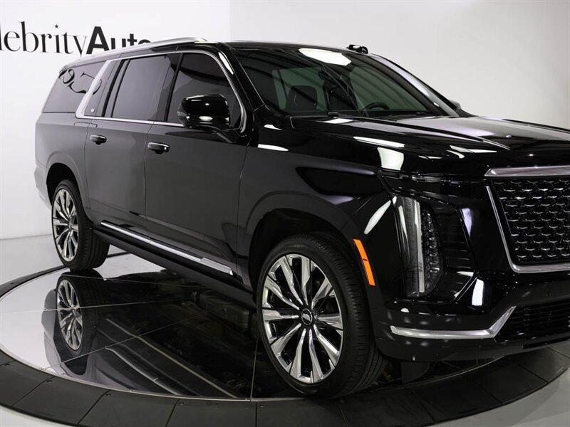 used 2025 Cadillac Escalade ESV car, priced at $112,500