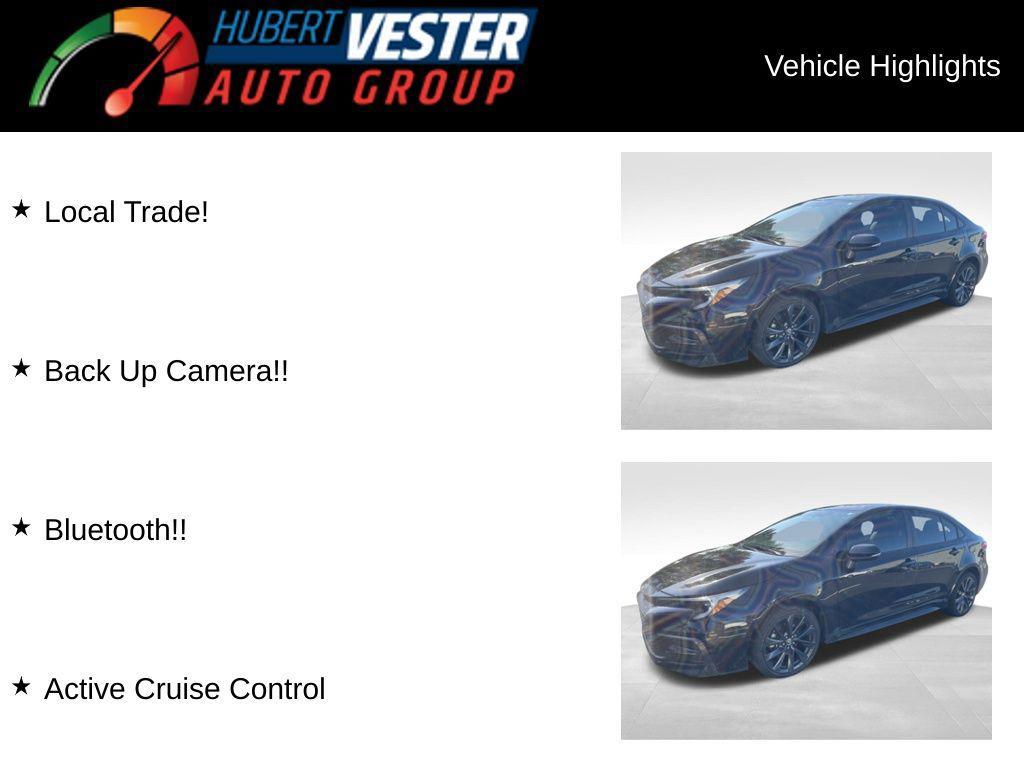 used 2023 Toyota Corolla car, priced at $22,348