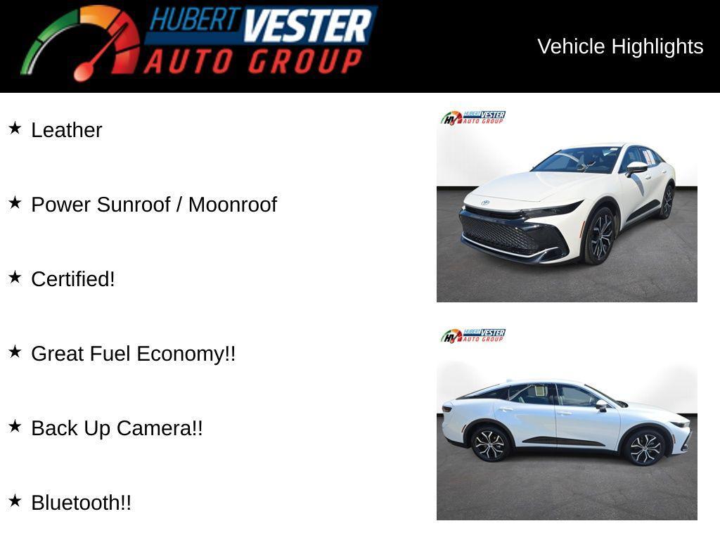 used 2025 Toyota Crown car, priced at $35,905