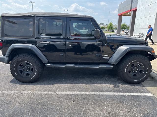 used 2018 Jeep Wrangler Unlimited car, priced at $21,684
