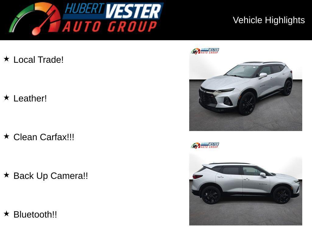 used 2019 Chevrolet Blazer car, priced at $24,323