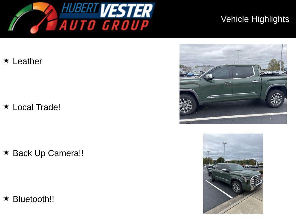 used 2023 Toyota Tundra car, priced at $47,440